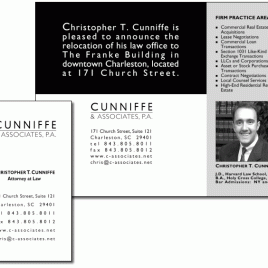 Cunniffe Associates branding